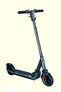 Razor Electric Scooter on white background
